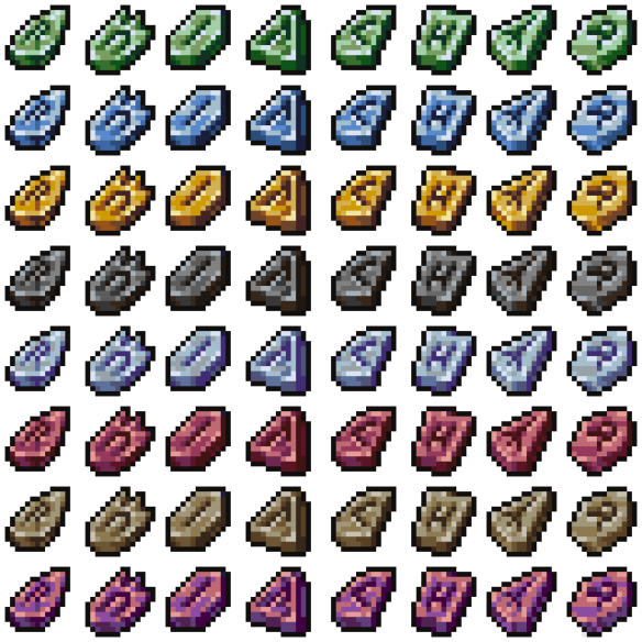 Datamined art for Runes/